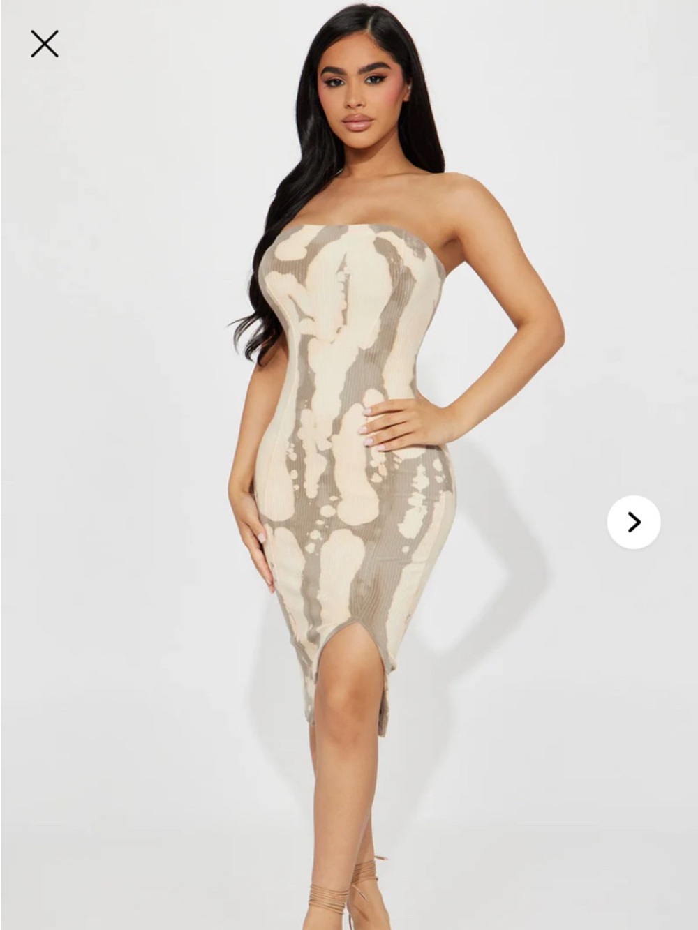 Ribbed Tube Midi Dress